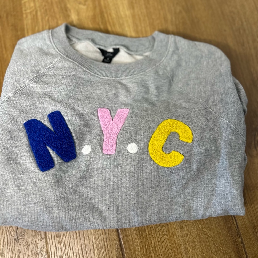 J. Crew NYC crewneck - size S